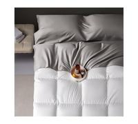 GBHMJU Sleeping Bag Liner Cotton Long Staple Cotton Ultralight Adult Sleep Sack in 3 Sizes for Hotel and Camping Sheets Travel Sleeping Bag with Stuff Sack(Gray A,200x210cm-78x82)