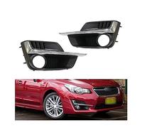 GBHPMTVC Para Subaru Para Impreza 2015 2016 Cubierta Luz Antiniebla Para Coche Embellecedor De Lámpara Antiniebla Marco De Rejilla Accesorios Estilo Para Parrilla