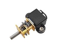 GBIDKKYZIE Electronic Starter de CC con Engranaje metálico GA12-N20 de Arranque de 6 V y 600 RPM con Soporte NO