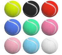 GBKDQQ 9 pelotas de tenis, pelotas de tenis avanzadas, pelotas de tenis, pelotas de tenis para principiantes, pelotas de tenis para niños, para mascotas, adecuadas para juegos, enseñanza, máquina de