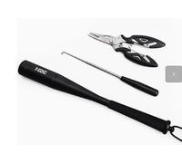 GBKDQQ Fishing Fishing - Juego de 4 alicates para matar peces, alicates de pesca, desengancho, pinzas de pesca, cuchillo de pesca, accesorio de pesca, regalo para hombre