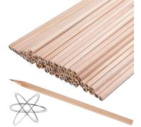 GBKDQQ Juego de 200 Lápices HB, Lápices de Madera Natural, 17,7 cm x 0,7 cm, para Estudiantes, Profesores, Oficina, Material Escolar, Dibujo y Escrito