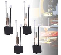 GBKDQQ Kobra 3 Hotend: 4 Piezas De Boquilla De Precisión Extrusora De Alta Temperatura Para Impresora 3D, Compatible Con Anycubic-Kobra 3 Combo (Boquilla De Latón De 0.4mm)