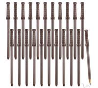 GBKDQQ Lápices de varita mágica, 20 unidades HB de 23 cm, multifuncionales, lápices de madera, juego de lápices para fiesta de cumpleaños mágica, recompensa escolar, decoración de Halloween