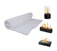 GBKDQQ Manta aislante de fibra de cerámica 60 x 40 x 0,6 cm, manta aislante ignífuga, alfombra de fibra de cerámica, aislamiento de alta temperatura hasta 1260 °C, manta de fibra de cerámica para