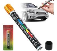 GBKDQQ Medidor de pintura: medidor de espesor de pintura para coche, medidor de pintura magnético, medidor de pintura para coche, detector de daños en la carrocería con escala de punta magnética