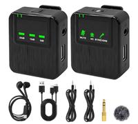 GBKDQQ Monitoreo intrauditivo inalámbrico, sistema IEM profesional inalámbrico de 2,4 G con transmisor y receptor en modo mono y estéreo, uno a más, adecuado para actuaciones en vivo de estudio y