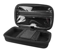 GBKDQQ Organizador de dardos para 6 dardos de acero y dardos blandos, resistente caja de dardos con 6 compartimentos acolchados para plumas, puntas y accesorios, incluye caja de almacenamiento para