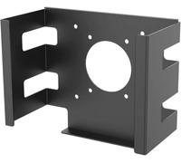 GBKDQQ Soporte de pared de aleación de aluminio Mac mini M4 para debajo de la mesa, 2024 Mac mini M4 Pro, compatible con soporte de monitor VESA o pared de yeso con diseño de protección contra