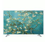 GBMITING Funda TV Exterior,Funda para Televisor 19 "- 80" Cubierta de capucha decorativa 22 pulgadas 75 for TV pantalla PC Floral impermeable verde(24 inch)