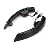 GBMITING Luces Indicadoras de Giro Dinámicas 2x Lateral Retrovisor Espejo Indicador Luces De Giro Dinámica Lámpara Uso Apto Para FORD FOCUS 2 3 MK2 MK3 Mondeo MK4 2008-2016