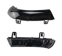 GBMITING Luces Indicadoras de Giro Dinámicas Luces De Coches Retrovisor Indicador Blinker Repeater Light Dynamic Gurn Signal Black Lamp Uso Apto Para VW Golf GTI 5 Passat 6