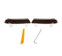 GBMITING Luces Indicadoras de Giro Dinámicas Pareja Ala Lateral Retrovisor Indicador Dinámico Blinker Flowing Gurning Signal Light Uso Apto Para VW Golf 5 MK5 Jetta Passat B5. B6