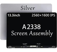 GBOLE A2338 - Pantalla de repuesto plateada para MacBook Pro M2 Retina A2338 EMC 8162 MNEH3LL/A, montaje de pantalla LCD completa, color plateado