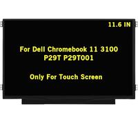 GBOLE B116XAK01.1 B116XAK01.2 - Pantalla de repuesto para Dell Chromebook 11 3100 P29T P29T001 11.6 pulgadas HD 1366 x 768 40 pines LED LCD pantalla táctil (no para Dell Chromebook 3100 2 en 1)