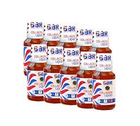 GBR Nutrition Colágeno líquido olímpico - utilizado por atletas internacionales profesionales - Certificado por Deporte Informado - (90 días) hidrolizado de alta potencia 10.000 mg inyecciones (mango y fruta de la pasión)