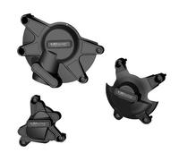 GBRacing Juego Protección Motor Bolt-On Yamaha YZF-R1 2009-2014 Negro Mate