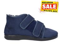 GBS Unisex Med Torbay Botas Pantuflas Extra Anchas Color Marino