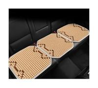GBSONGJIN Funda De Bolas De Madera para Asiento 1 Funda de Asiento Coche Fresca Verano con Cuentas Madera Arce Natural, cojín Masaje, Transpirable, Ambiental, Impermeable(1PCS Q)