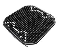 GBSONGJIN Funda De Bolas De Madera para Asiento 1 Funda de Asiento Coche Fresca Verano con Cuentas Madera Arce Natural, cojín Masaje, Transpirable, Ambiental, Impermeable(1PCS D)