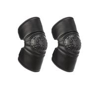 GBSONGJIN Rodilleras Moto, Manta Moto Piernas 1 par de rodilleras cálidas Uso apto para motocicleta, resistentes al frío y viento, poliuretano, gruesas afelpadas(Black Short)