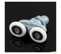 GBSONGLIANGBO Rodamientos Mampara Ducha,Ruedas Mampara Ducha 8PCS Dobles Ducha Ducha Ducha Ruedas Ruedas Corrientes Poleas Poleas 19/20 / 23/25/26 / 27mm Diámetro de Ruedas(19mm)