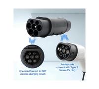 GBT to Type 2 EV Charger Adaptor IEC 62196 to GB China Standard EV Charger Converter Adapter 32A 3P