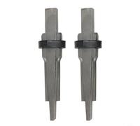 Gbtdoface 2 piezas divisor de piedra, cuñas de plumas de cuña, 23 mm de metal 1/5000 cuñas de inserción de hormigón roca divisor de piedra para mármol de granito de roca