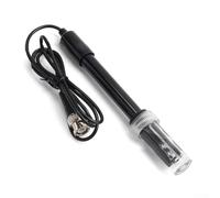 Gbtdoface Electrodo ORP Redox, Medidor de PH, Sonda de Electrodo de Repuesto PH ORP Prueba de Potencial de Acuario Línea de Conector BNC (1.15m)