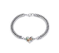 GBTROEY Pulsera Mágica Personalizada Activada Por Calor, Pulsera Personalizada Con Foto En El Interior Regalos Conmemorativos Para Hombres Y Mujeres