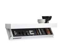 GBYUHAIJUN Compartimentos Secretos,Compartimento Secreto Estantería Oculta Moderna de 1 Estante, Mueble con Compartimento Secreto, Estante Oculto(White)