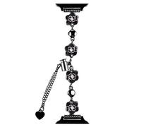 GBZHMCASE Correa de reloj Camellia for niñas for iWatch Series 9, 8, 7, 6, 5, 4, 3, 2 y 1 SE, compatible con iWatch de 42 mm, 41 mm, 40 mm y 38 mm.(BB,45mm(S7/S8/S9))