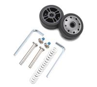 GBZIJIE Ruedas para Maletas de Viaje 8 Piezas de Ruedas Repuesto con Tornillos for Maletas Viaje, Kit reparación Ejes, giratorias silenciosas, DIY(49mm x 14.5mm)