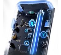 GC-03 - Detector de radiación multifuncional con pantalla a color de 2.4 pulgadas, monitoreo en tiempo real de radiación gamma, campos eléctricos y magnéticos, para seguridad nuclear y evaluación EMF