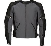 GC Bikewear Arvin, chaqueta textil impermeable L male Gris Oscuro/Negro