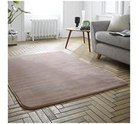 GC GAVENO CAVAILIA Alfombra de Terciopelo para Sala de Estar, Suave y esponjosa, Alfombra Lavable para Dormitorio, visón