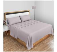 GC GAVENO CAVAILIA Diamante teñido Liso Sábana encimera, poliéster, 50% algodón, Gris, Doublé