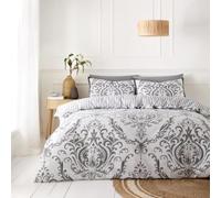 GC GAVENO CAVAILIA Juego de Funda nórdica de 3 Piezas tamaño King, Fundas de edredón de polialgodón con Fundas de Almohada, Ropa de Cama Reversible tamaño King (230 x 220 cm), Fundas de Cama Paislay,