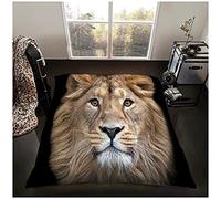 GC GAVENO CAVAILIA Manta de Lujo con Estampado de Animales en 3D, fácil Cuidado, Suave y acogedora, Ligera, para sofá, 150 x 200, 595571