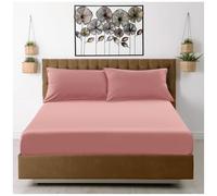 GC GAVENO CAVAILIA - Sábana Bajera Ajustable para Cama Individual (91 x 190 cm), sábanas de Microfibra teñida Lisa, con Bolsillo Profundo de 25 cm, fácil Cuidado, Resistente a la decoloración, Color