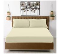 GC GAVENO CAVAILIA Sábana Bajera Ajustable para Cama Individual (91 x 190 cm), sábanas de Microfibra teñida Lisa, sábana Inferior de 25 cm de Profundidad, fácil Cuidado, Resistente a la decoloración