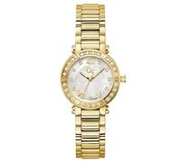 Gc GCZ49002L1MF - Reloj de pulsera para mujer, acero dorado, 32 mm, Pulsera
