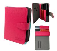 GC german Couture Estuche Bolso compatible con IQOS ILUMA ONE, i ONE, TEREA o DELIA Sticks y accesorios mini portastick, portavarillas (rosa)