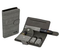 GC German Couture - Funda inteligente compatible con Blu 2.0, Relx y todos los sistemas de Pods para cigarrillos electrónicos de hasta 11,2 x 2 x 1 cm, incluye accesorios para cápsulas líquidas, color
