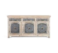 GC GINER & COLOMER Aparador en Madera de Mango Maciza con Tres cajones y Tres Puertas