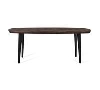 GC GINER & COLOMER Mesa de Comedor con Esquinas Redondeadas en Madera de Mango 200 cm