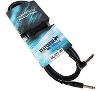 GC Keepdrum de 073 3 m Cable de audio estéreo jack de 6,3 mm ángulo conector