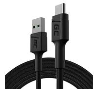 GC PowerStream | 1,2m USB C Cable Tipo C Nylon Cargador | para Samsung Galaxy S22 S21 S20 Ultra S10 S9 S8+ | Note 20 10 9 8 | A80 A71 A70 A50 A42 A41 | Huawei Honor P40 P30 P20 P10 P9 Lite