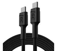 GC PowerStream | 2m USB C - Tipo C Cable Nylon Cargador 60W Power Delivery | Carga Rápida Quick Charge 3.0 | para Samsung Galaxy S21 S20 Ultra S10 S9 S8+ | Note 20 10 | Ipad Pro 2020 Macbook Pro