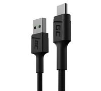 Green Cell KABGC25 cable USB 0,3 m USB A USB C Negro